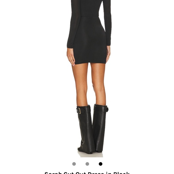 Revolve Superdown black dress - Picture 4 of 4